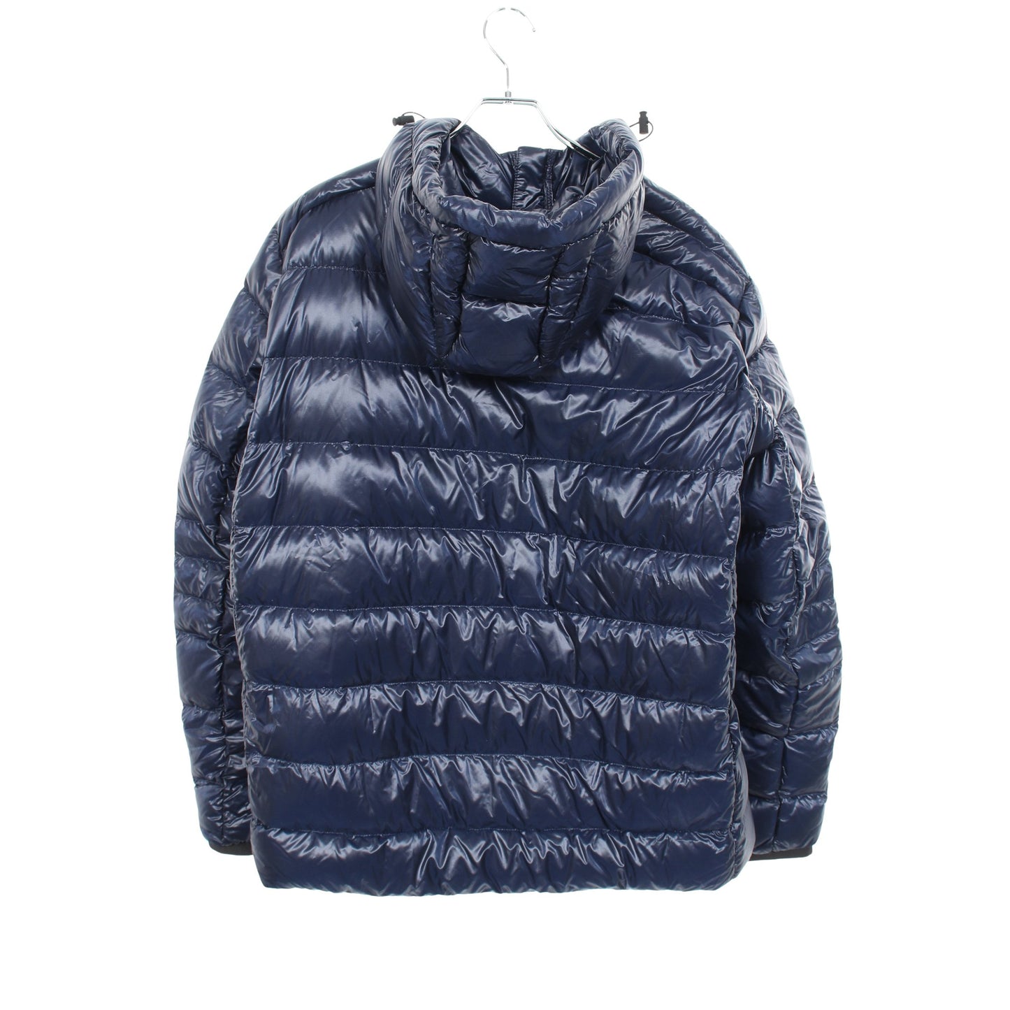 CROFTON HOODY BLACK LABEL クロフトン フード付き ダウンジャケット ナイロン ダークブルー カナダグース