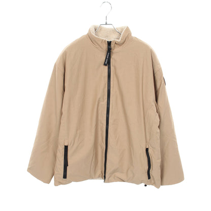 Kinross BLACK LABEL キンロス リバーシブル フリース ジャケット コットン ナイロン ベージュ カナダグース