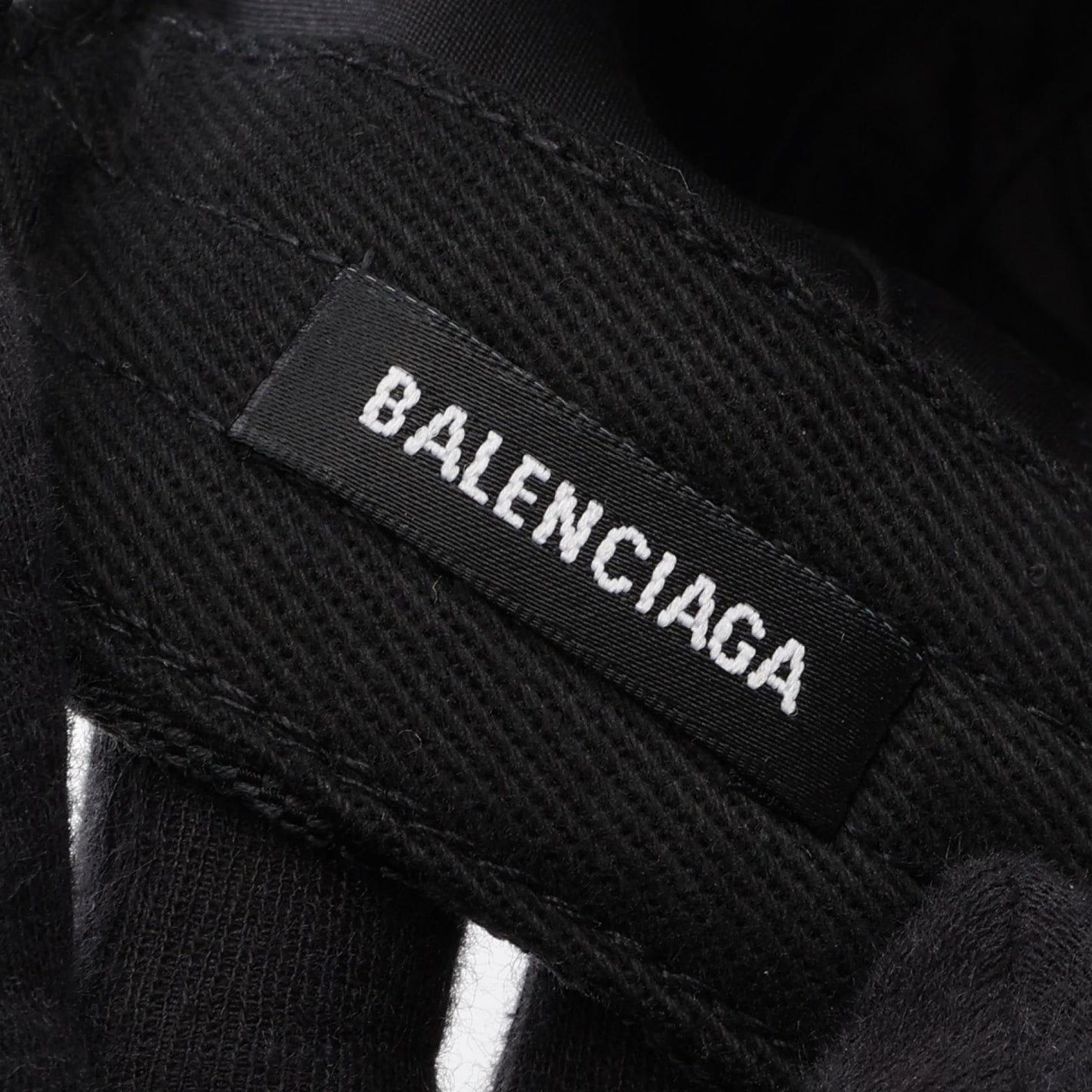 BALENCIAGA × GUCCI HACKER CAP ハッカー キャップ 帽子 キャンバス ブラック バレンシアガ