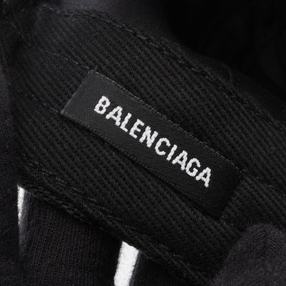 BALENCIAGA × GUCCI HACKER CAP ハッカー キャップ 帽子 キャンバス ブラック バレンシアガ