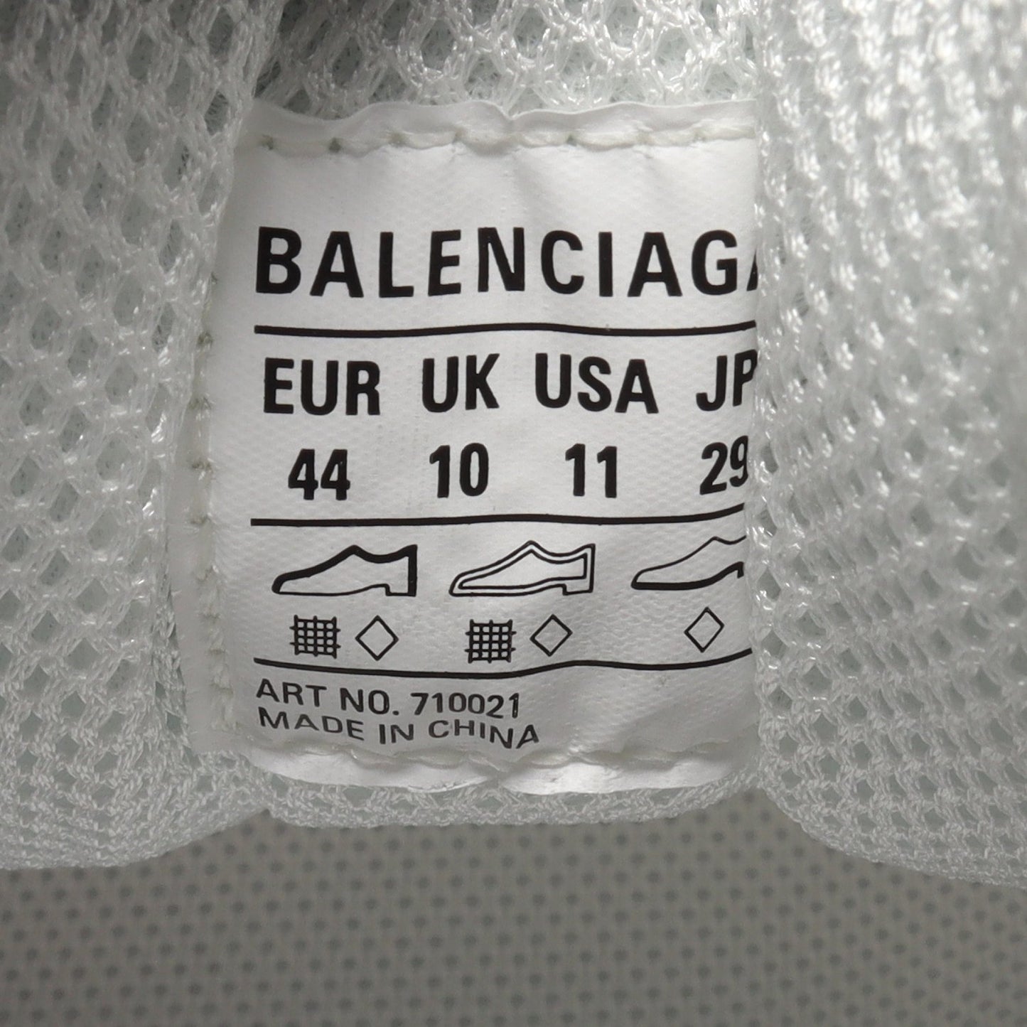 BALENCIAGA × adidas TRIPLE S トリプルS スニーカー ファブリック レザー ホワイト ブラック バレンシアガ