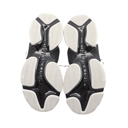 BALENCIAGA × adidas TRIPLE S トリプルS スニーカー ファブリック レザー ホワイト ブラック バレンシアガ