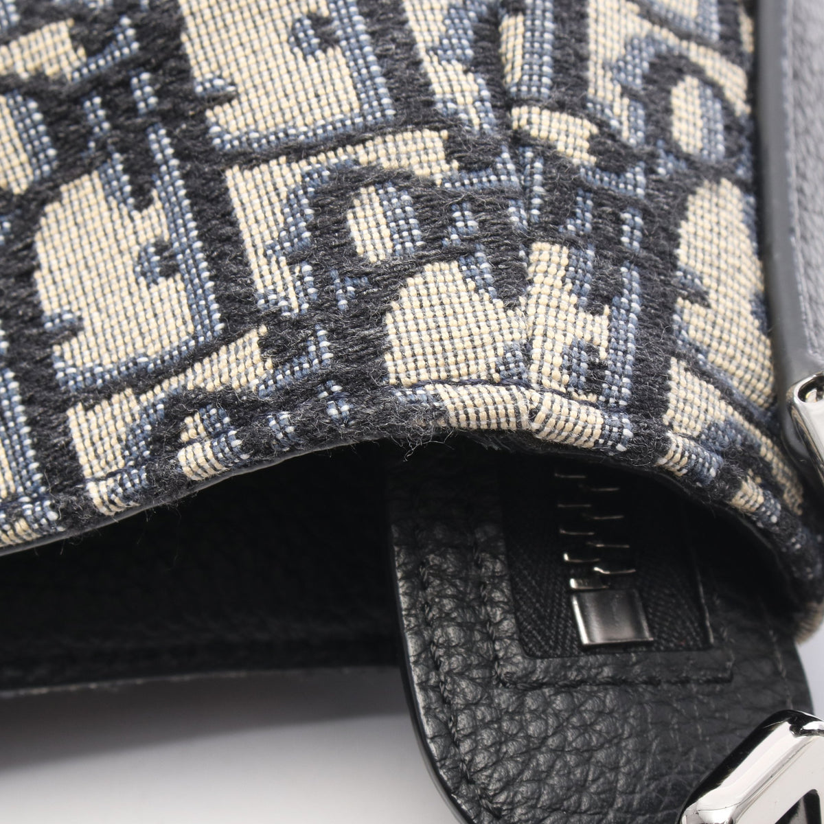 SADDLE サドル オブリーク 2WAY ワンショルダーバッグ キャンバス レザー ネイビー ベージュ クリスチャンディオール バッグ Christian Dior
