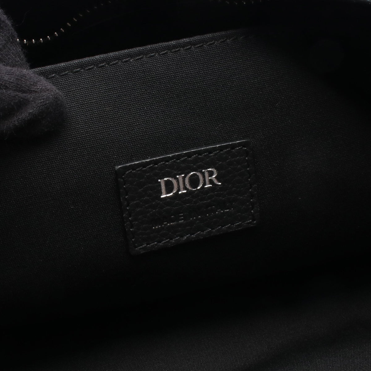 SADDLE サドル オブリーク 2WAY ワンショルダーバッグ キャンバス レザー ネイビー ベージュ クリスチャンディオール バッグ Christian Dior