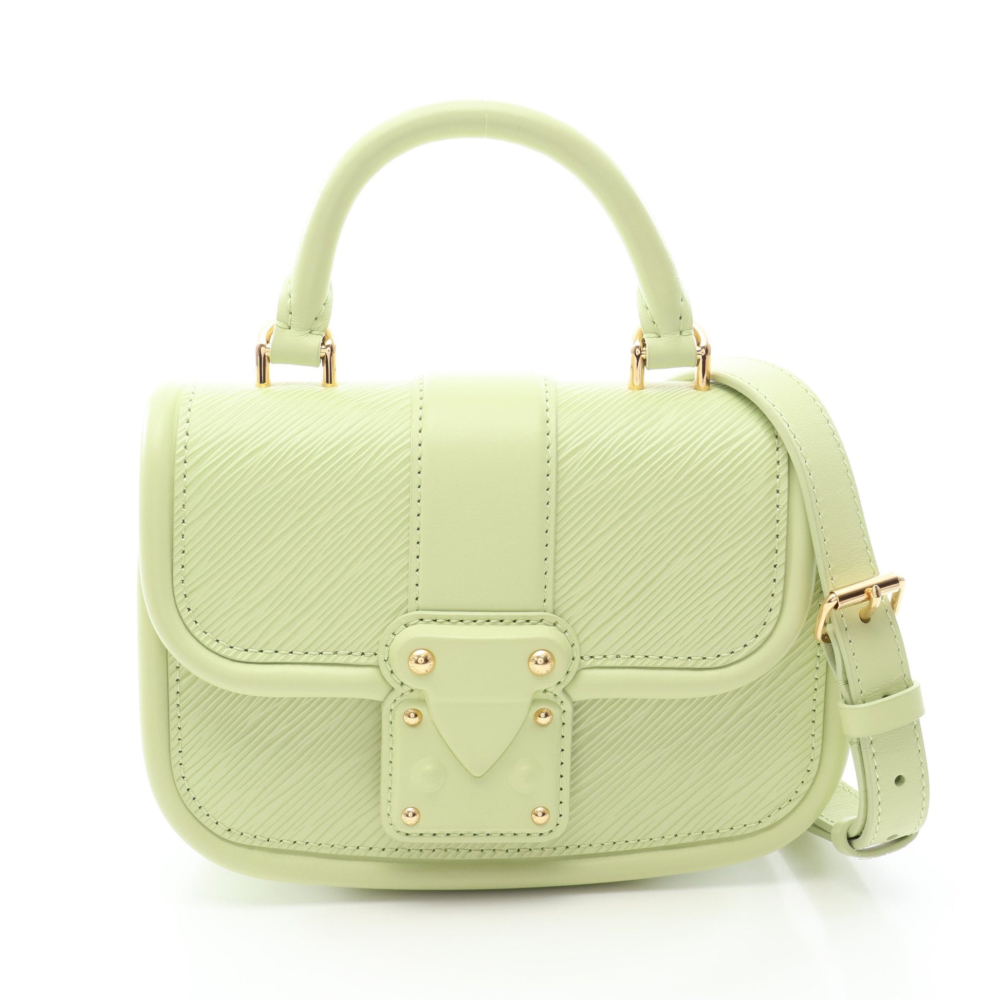 ハイドアンドシーク エピ ヴェールノト 2WAY ハンドバッグ レザー ライトグリーン ルイヴィトン バッグ LOUIS VUITTON