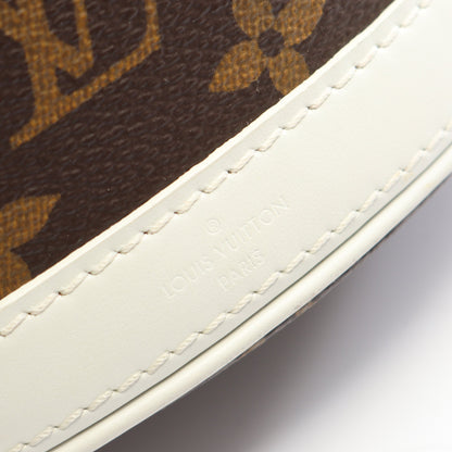 ナノ バケット モノグラム 2WAY ハンドバッグ PVC レザー ブラウン ホワイト ルイヴィトン バッグ LOUIS VUITTON