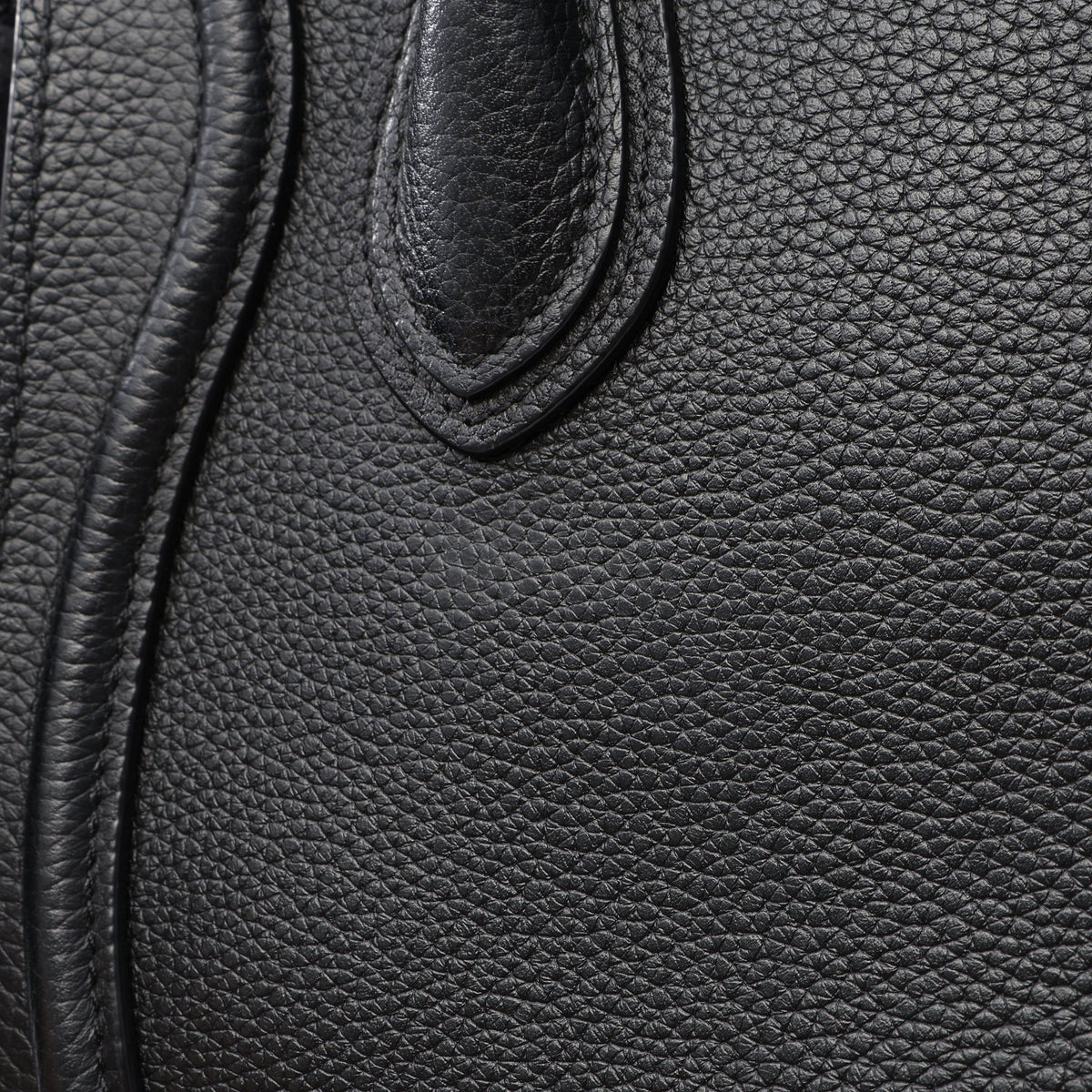 ラゲージ ナノショッパー 2WAY ハンドバッグ レザー ブラック セリーヌ バッグ CELINE