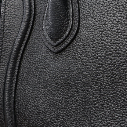 ラゲージ ナノショッパー 2WAY ハンドバッグ レザー ブラック セリーヌ バッグ CELINE