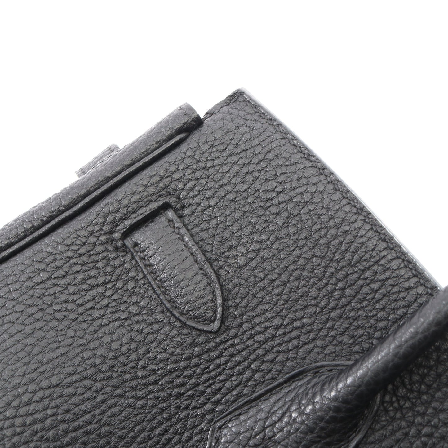 バーキン30 ハンドバッグ トゴ ブラック シルバー金具 □N刻印 エルメス