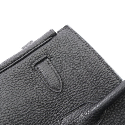 バーキン30 ハンドバッグ トゴ ブラック シルバー金具 □N刻印 エルメス