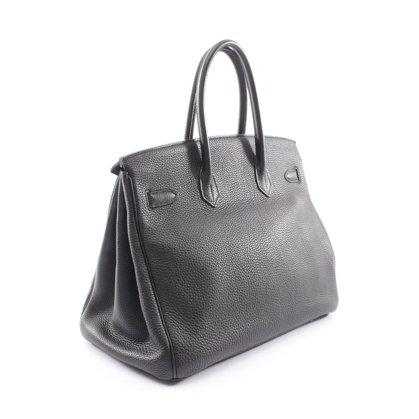 バーキン35 ハンドバッグ トゴ ブラック シルバー金具 □P刻印 エルメス