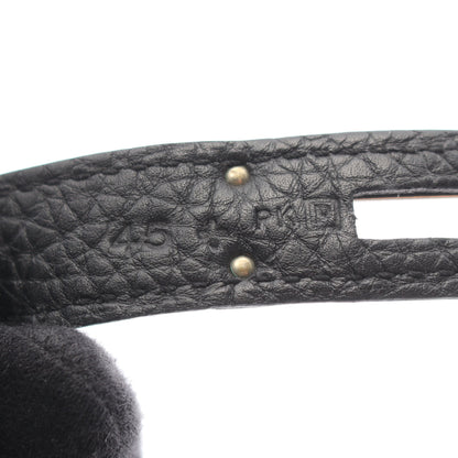 バーキン35 ハンドバッグ トゴ ブラック シルバー金具 □P刻印 エルメス