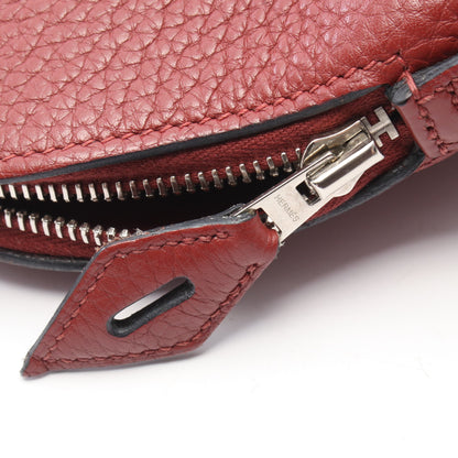 ボリード31 ルビー 2WAY ハンドバッグ トリヨンクレマンス ボルドー シルバー金具 □R刻印 エルメス