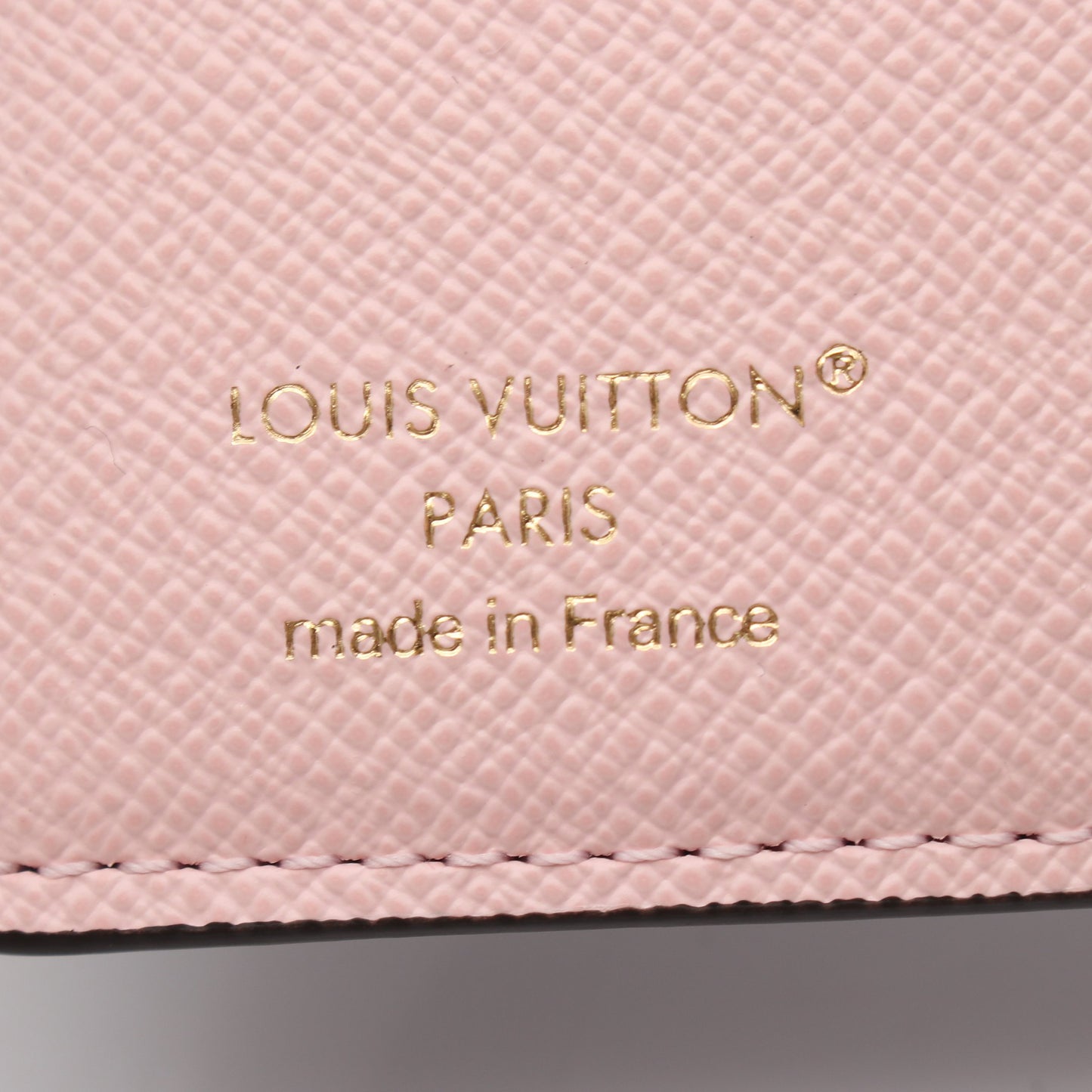 ポケットウォレット LV チャーム コンフェッティピンク モノグラム 二つ折り財布 モノグラム ブラウン ピンク ルイヴィトン