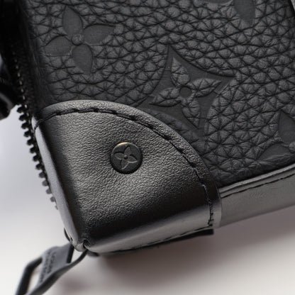 ソフトトランク ウォレット トリヨンモノグラム ショルダーバッグ レザー ブラック ルイヴィトン バッグ LOUIS VUITTON