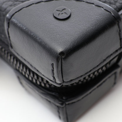 ソフトトランク ウォレット トリヨンモノグラム ショルダーバッグ レザー ブラック ルイヴィトン バッグ LOUIS VUITTON