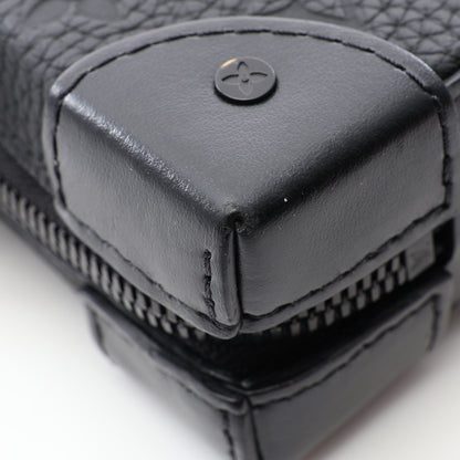 ソフトトランク ウォレット トリヨンモノグラム ショルダーバッグ レザー ブラック ルイヴィトン バッグ LOUIS VUITTON