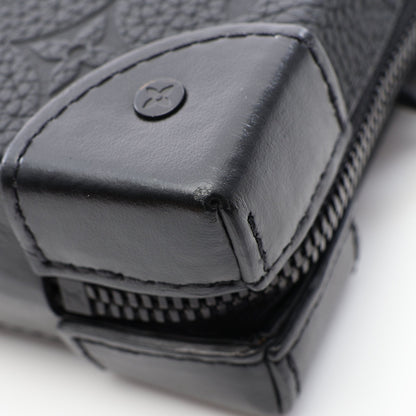 ソフトトランク ウォレット トリヨンモノグラム ショルダーバッグ レザー ブラック ルイヴィトン バッグ LOUIS VUITTON