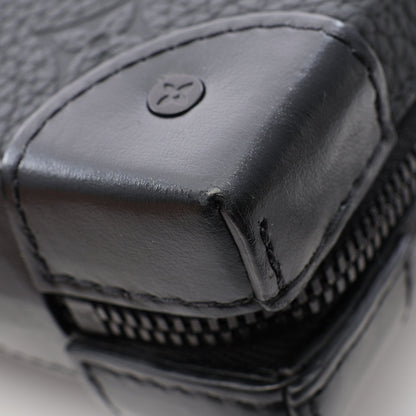 ソフトトランク ウォレット トリヨンモノグラム ショルダーバッグ レザー ブラック ルイヴィトン バッグ LOUIS VUITTON