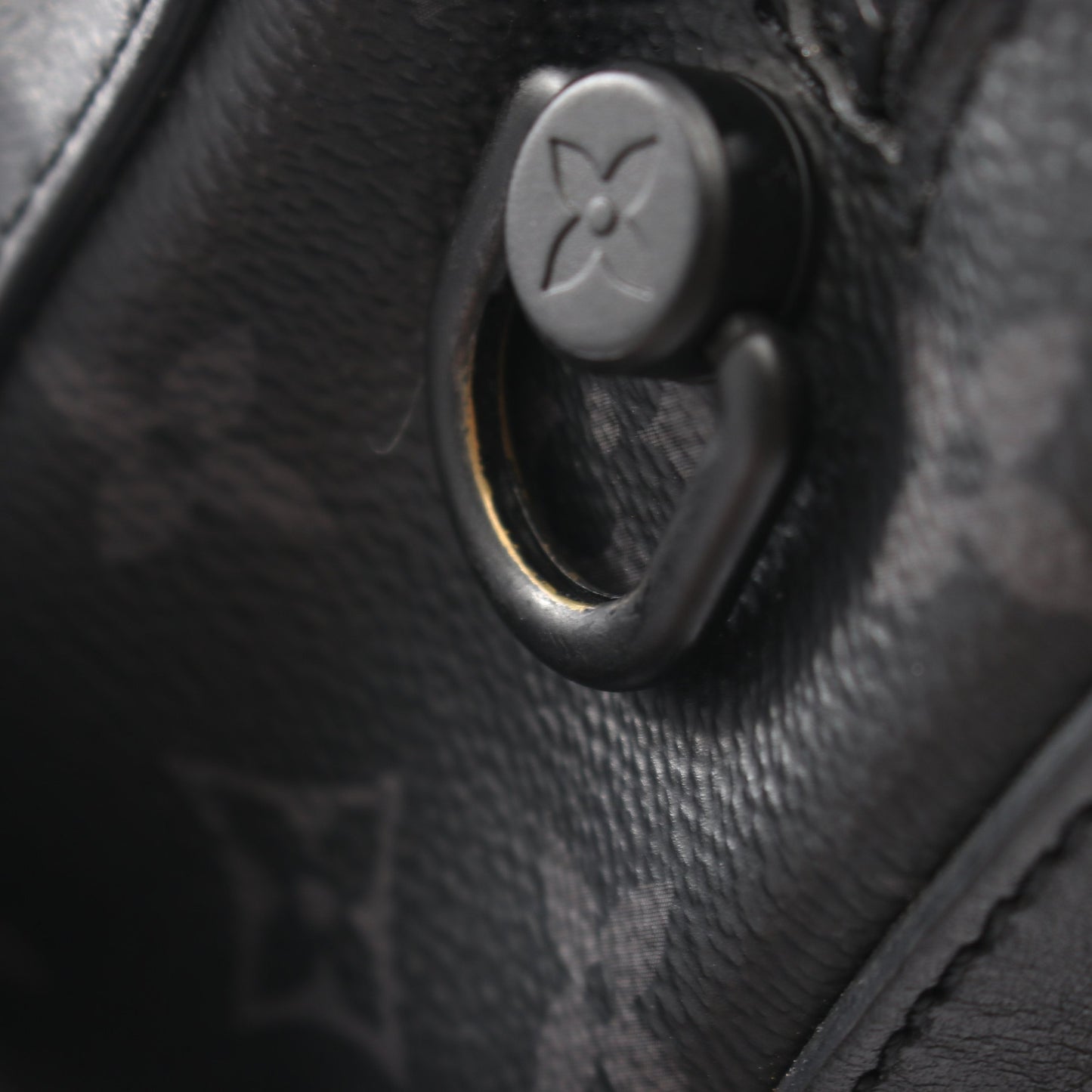 ソフトトランク モノグラムエクリプス ノワール ショルダーバッグ PVC レザー ブラック ルイヴィトン バッグ LOUIS VUITTON