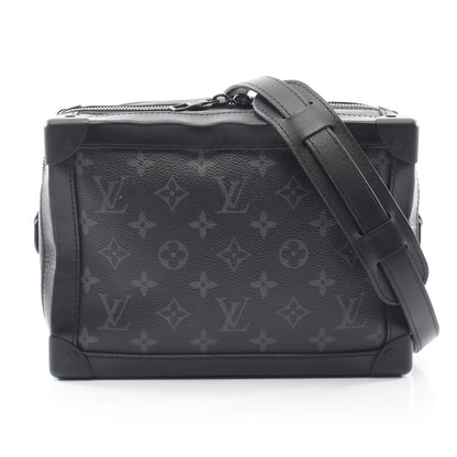 ソフトトランク モノグラムエクリプス ノワール ショルダーバッグ PVC レザー ブラック ルイヴィトン バッグ LOUIS VUITTON