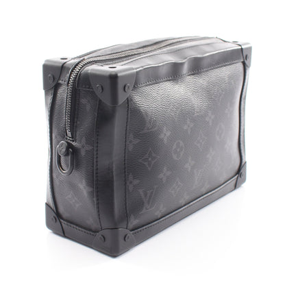 ソフトトランク モノグラムエクリプス ノワール ショルダーバッグ PVC レザー ブラック ルイヴィトン バッグ LOUIS VUITTON