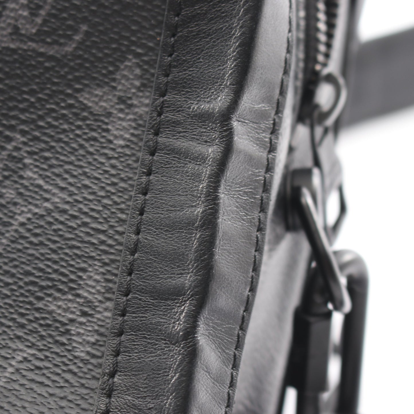 ソフトトランク モノグラムエクリプス ノワール ショルダーバッグ PVC レザー ブラック ルイヴィトン バッグ LOUIS VUITTON