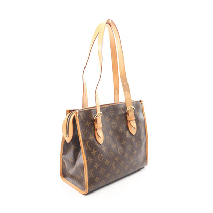 ポパンクール オ モノグラム ショルダーバッグ トートバッグ PVC レザー ブラウン ルイヴィトン バッグ LOUIS VUITTON