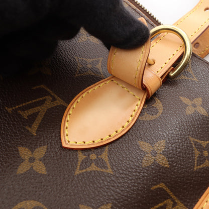 ポパンクール オ モノグラム ショルダーバッグ トートバッグ PVC レザー ブラウン ルイヴィトン バッグ LOUIS VUITTON