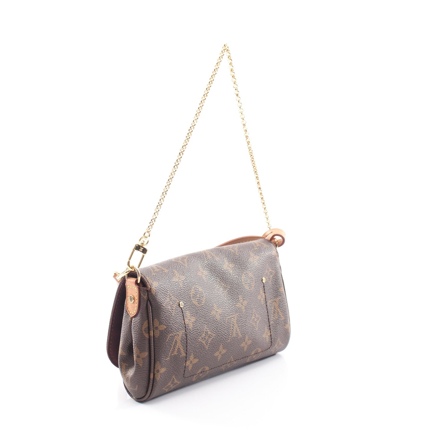 フェイボリットPM モノグラム 2WAY チェーンハンドバッグ PVC レザー ブラウン ルイヴィトン バッグ LOUIS VUITTON