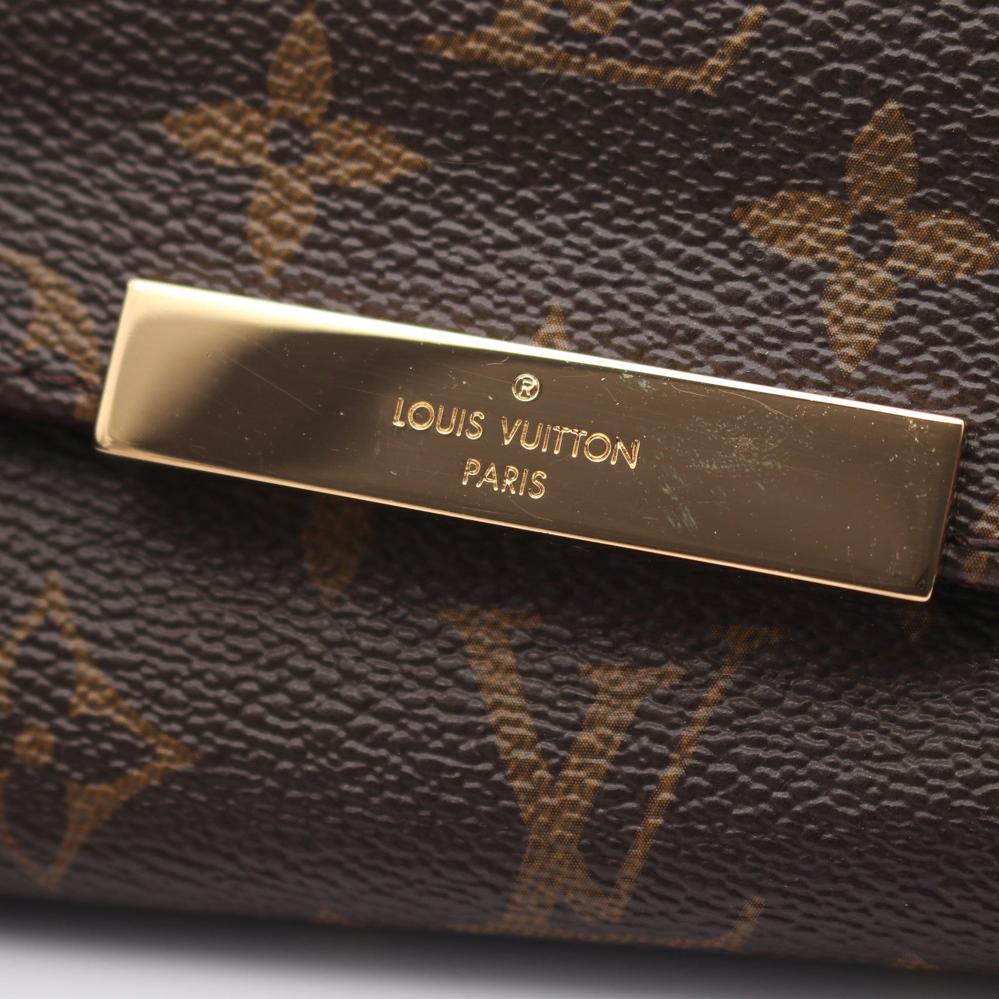 フェイボリットPM モノグラム 2WAY チェーンハンドバッグ PVC レザー ブラウン ルイヴィトン バッグ LOUIS VUITTON