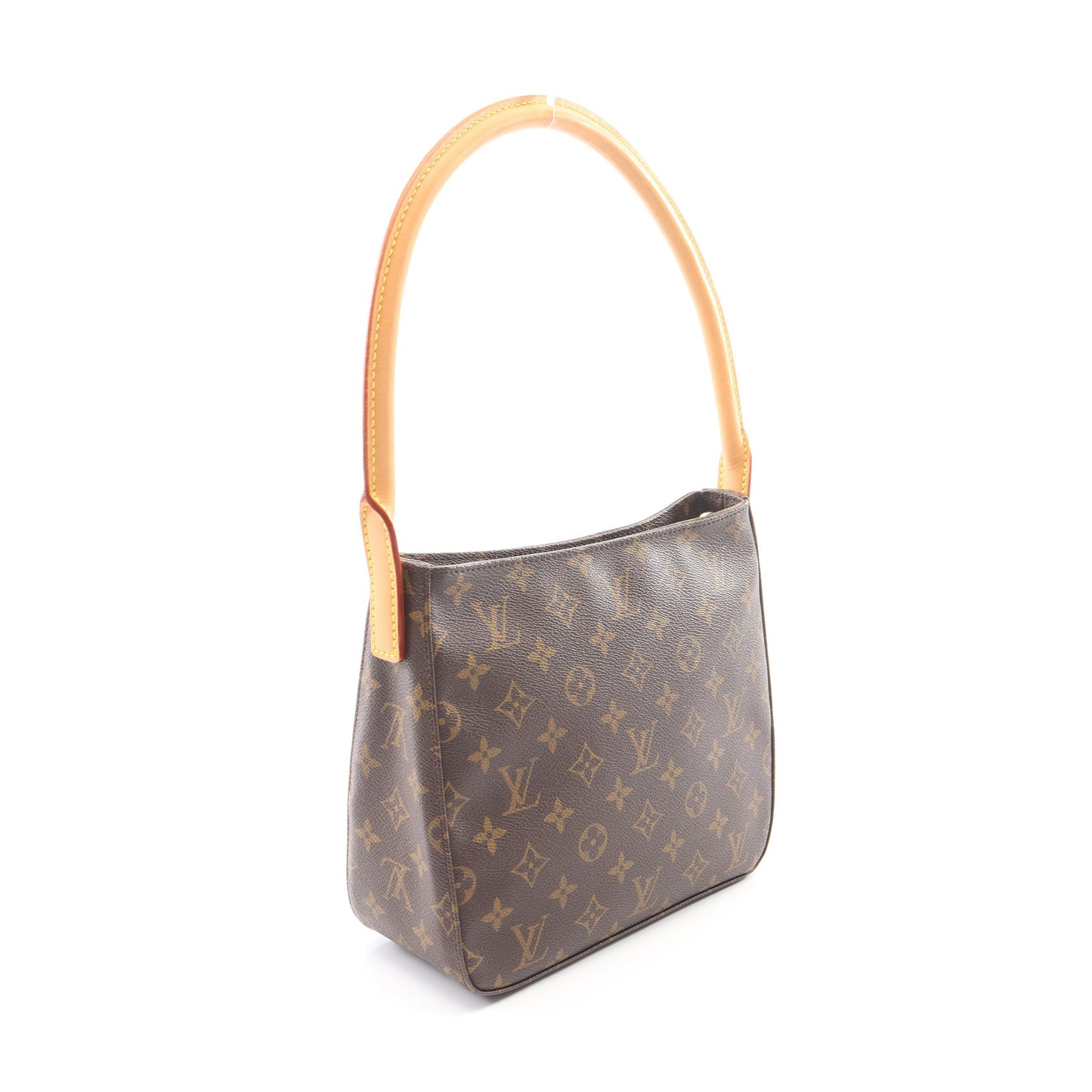 ルーピングMM モノグラム ショルダーバッグ PVC レザー ブラウン ルイヴィトン バッグ LOUIS VUITTON