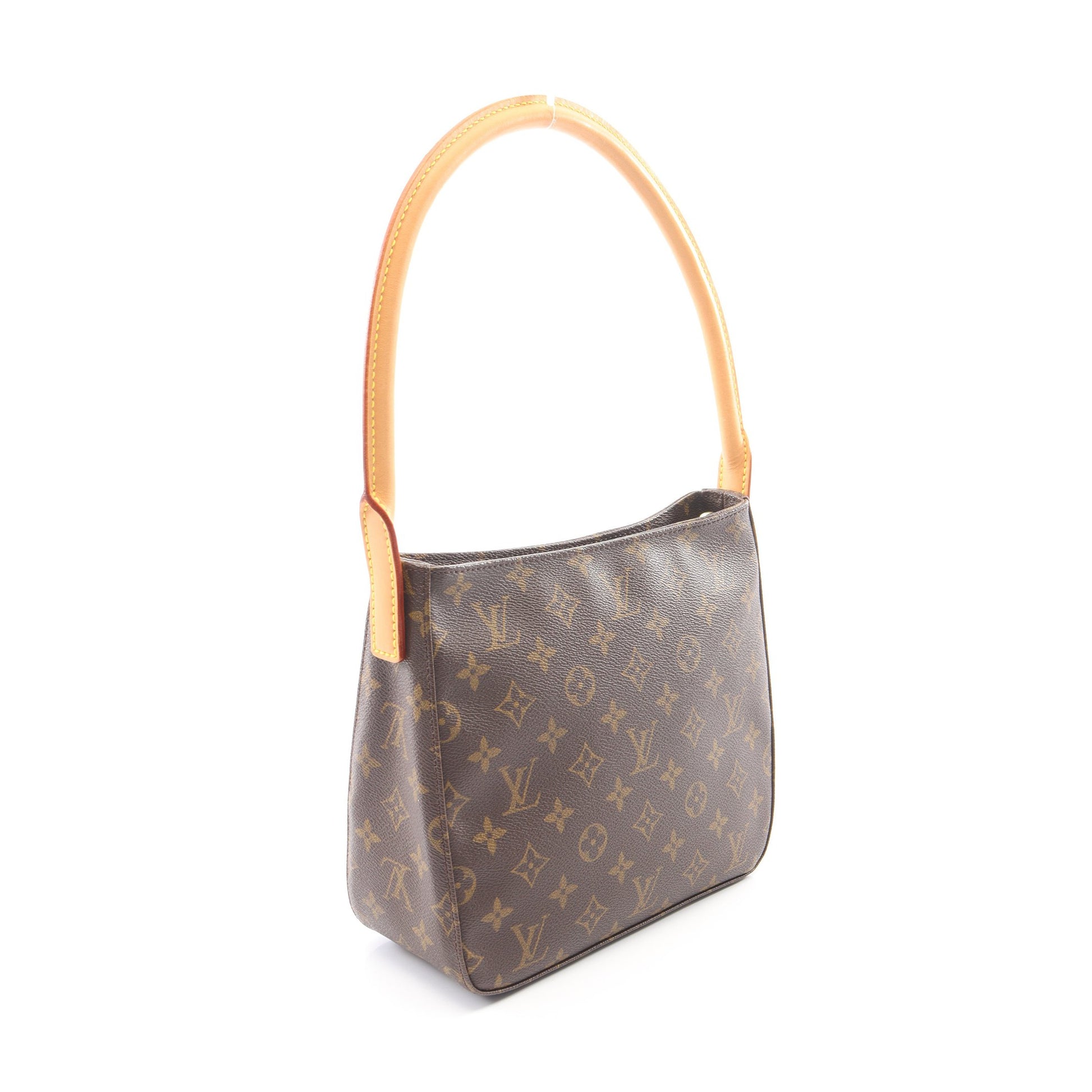 ルーピングMM モノグラム ショルダーバッグ PVC レザー ブラウン ルイヴィトン バッグ LOUIS VUITTON