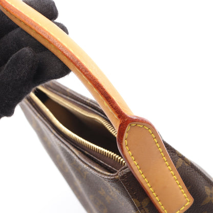 ルーピングMM モノグラム ショルダーバッグ PVC レザー ブラウン ルイヴィトン バッグ LOUIS VUITTON