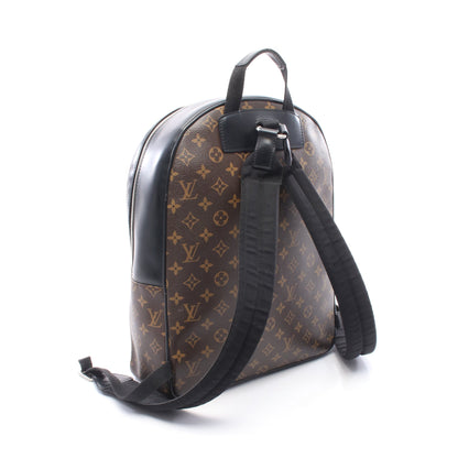 ジョッシュ モノグラムマカサー バックパック リュックサック PVC レザー ブラウン ブラック ルイヴィトン バッグ LOUIS VUITTON