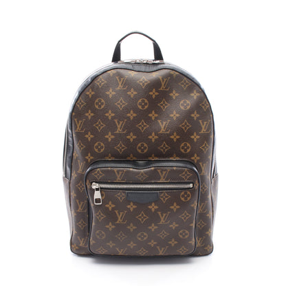 ジョッシュ モノグラムマカサー バックパック リュックサック PVC レザー ブラウン ブラック ルイヴィトン バッグ LOUIS VUITTON
