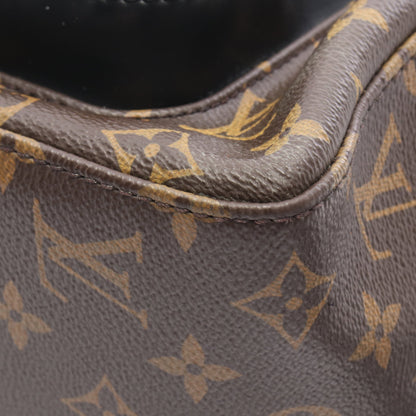 ジョッシュ モノグラムマカサー バックパック リュックサック PVC レザー ブラウン ブラック ルイヴィトン バッグ LOUIS VUITTON