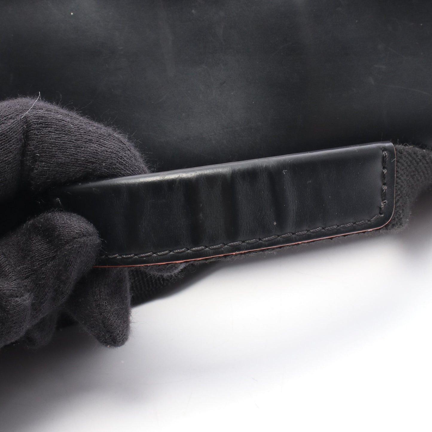 ジョッシュ ダミエグラフィット バックパック リュックサック PVC レザー ブラック オレンジ ルイヴィトン