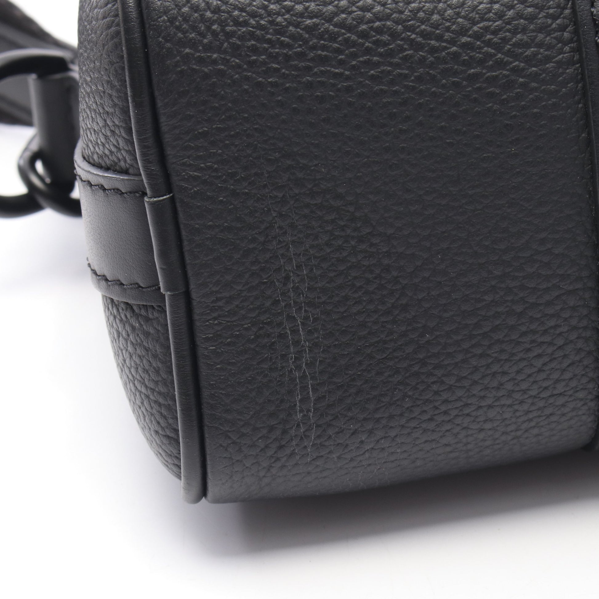 キーポルXS LVアエログラム 2WAY ハンドバッグ レザー ブラック ルイヴィトン バッグ LOUIS VUITTON