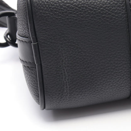 キーポルXS LVアエログラム 2WAY ハンドバッグ レザー ブラック ルイヴィトン バッグ LOUIS VUITTON