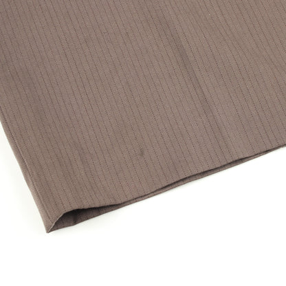 Doeskin Pants ピンストライプ ワイド スラックス トラウザーズ ウール グレーブラウン サカイ ボトムス sacai