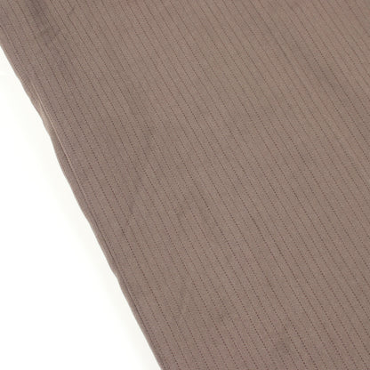 Doeskin Pants ピンストライプ ワイド スラックス トラウザーズ ウール グレーブラウン サカイ ボトムス sacai