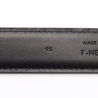 ミディアム トリオンフ 25MM シルバー金具 ベルト レザー ブラック セリーヌ