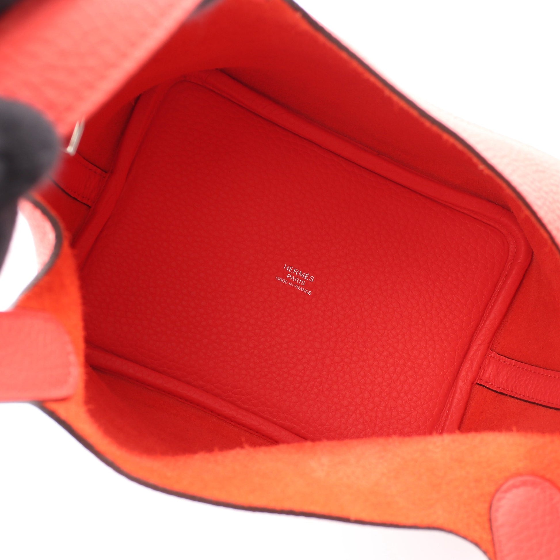 ピコタンロックPM ローズテキサス ハンドバッグ トリヨンクレマンス ピンク シルバー金具 Y刻印 エルメス バッグ HERMES