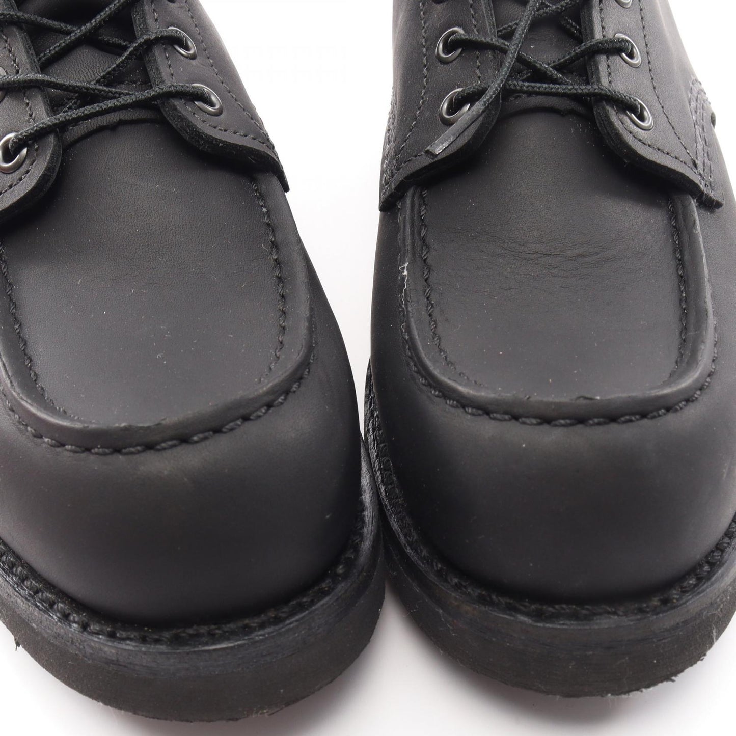 6-inch Classic Moc ブーツ レザー ブラック レッドウイング