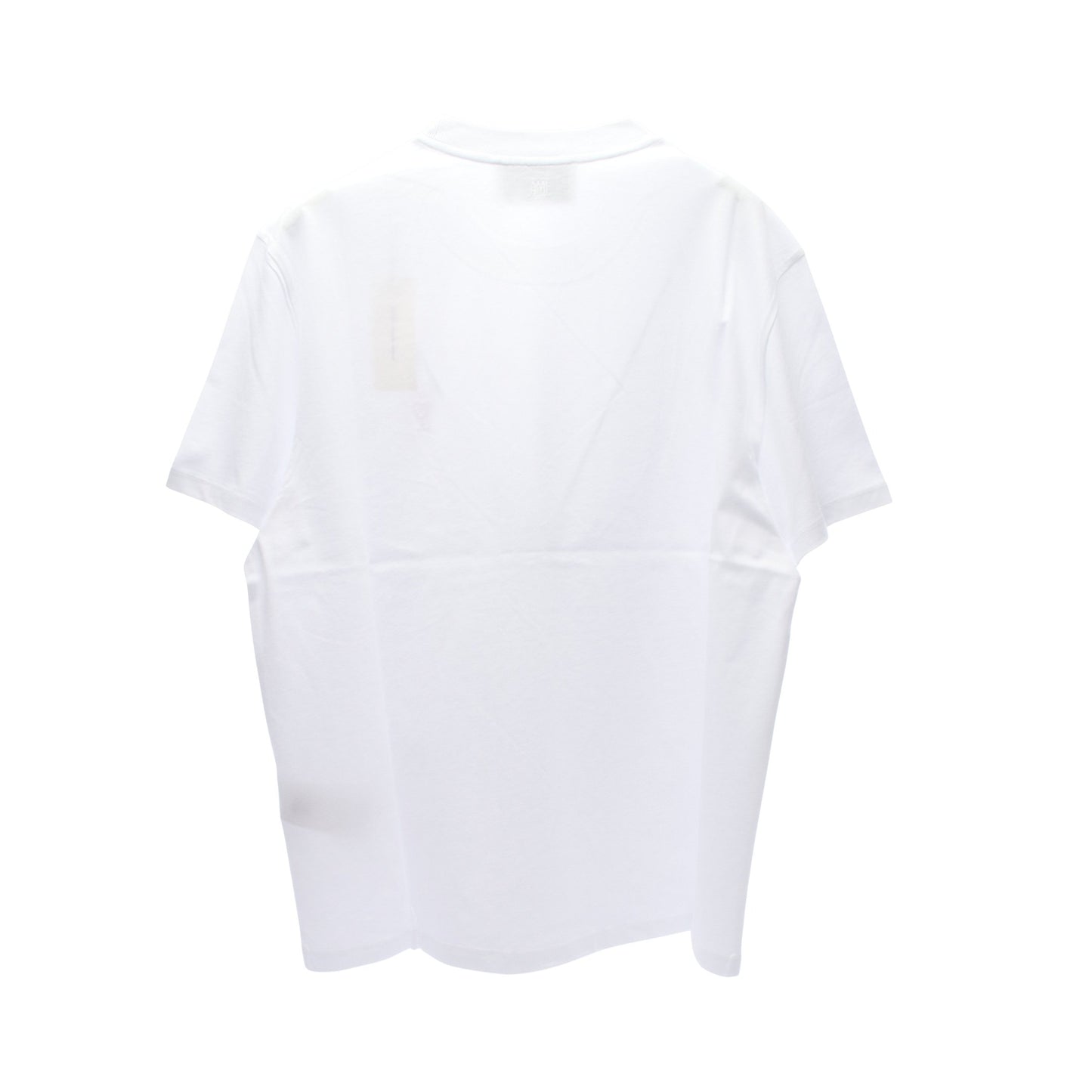 ハートロゴ刺繍 Tシャツ コットン ホワイト アミアレクサンドルマテュッシ