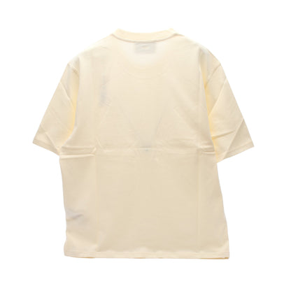 AMI DE COEUR エンボスロゴ Tシャツ コットン アイボリー アミアレクサンドルマテュッシ
