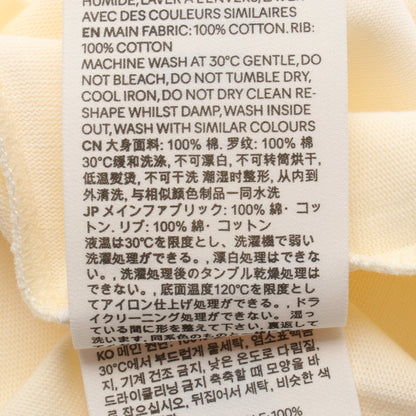 AMI DE COEUR エンボスロゴ Tシャツ コットン アイボリー アミアレクサンドルマテュッシ