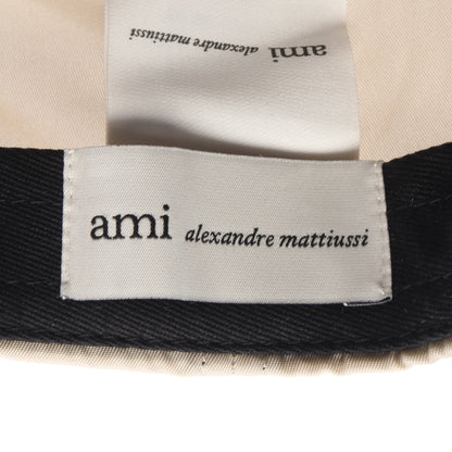Ami De Coeur スタッズ ベースボール キャップ ナイロン グレーベージュ アミアレクサンドルマテュッシ