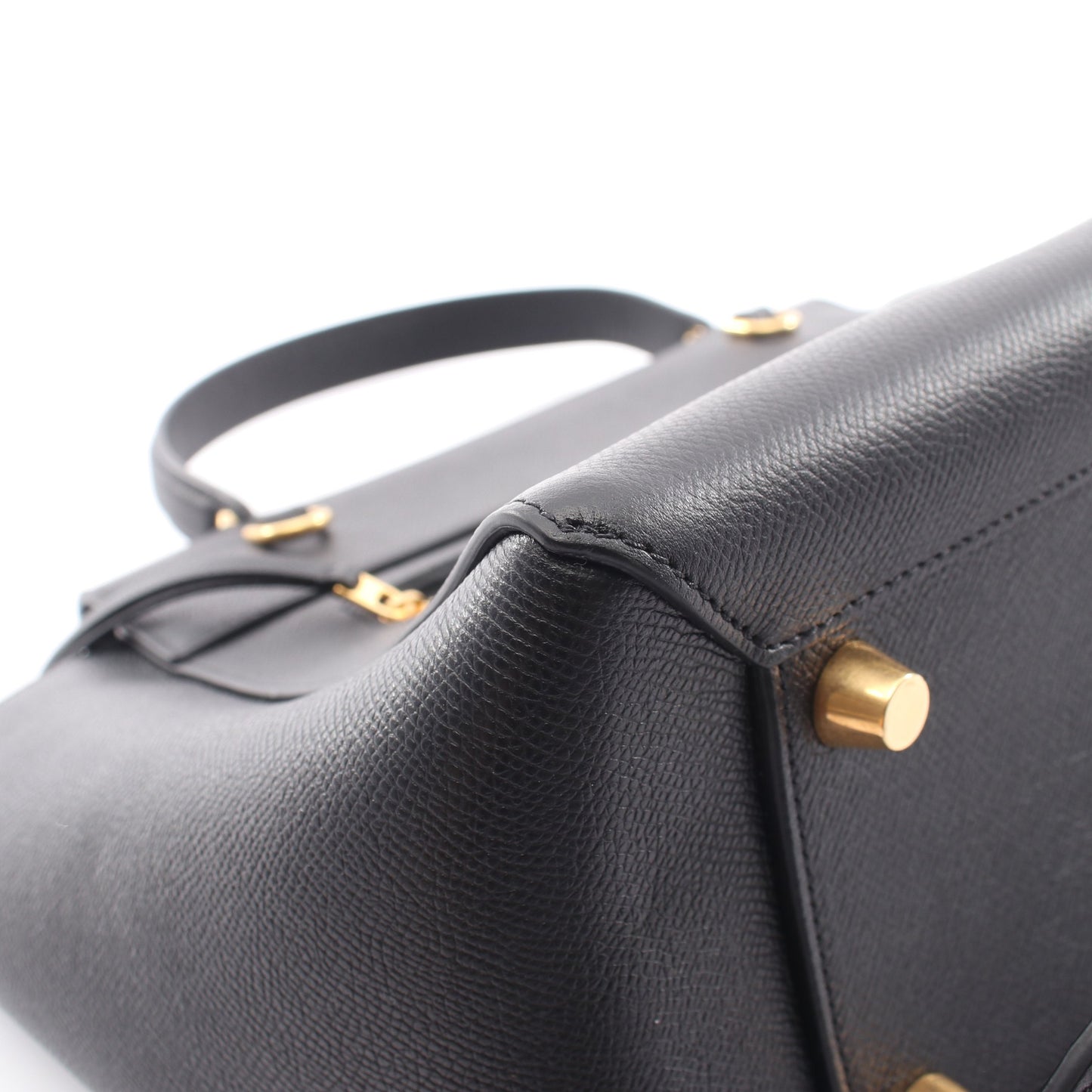 BELT BAG MINI ベルトバッグ ミニ 2WAY ハンドバッグ レザー ブラック セリーヌ